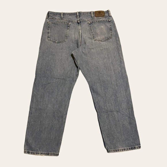 Vintage Y2K Mens Wrangler Relaxed Leg Medium Wash Jeans - Picture 2 of 5